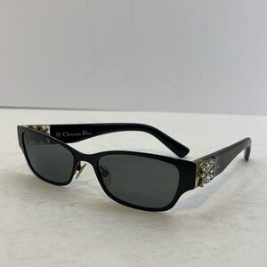 Christian Dior CD3775 Black w/ Rhinestone Eyeglasses or Sunglasses Frames Only